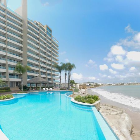Ferienwohnung Lindo Departamento Al Pie De Playa Edificio Torre Oceanica Salinas  Exterior foto