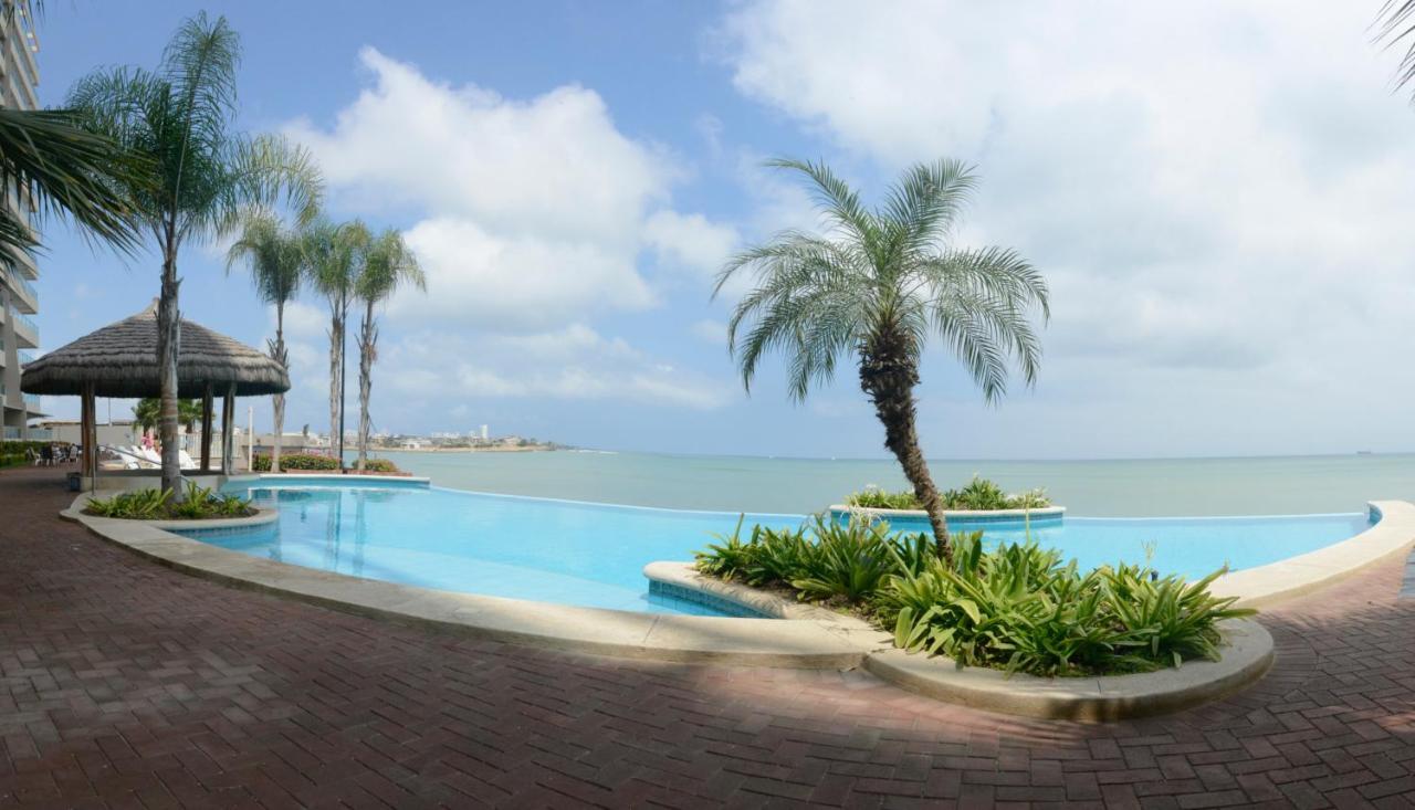 Ferienwohnung Lindo Departamento Al Pie De Playa Edificio Torre Oceanica Salinas  Exterior foto