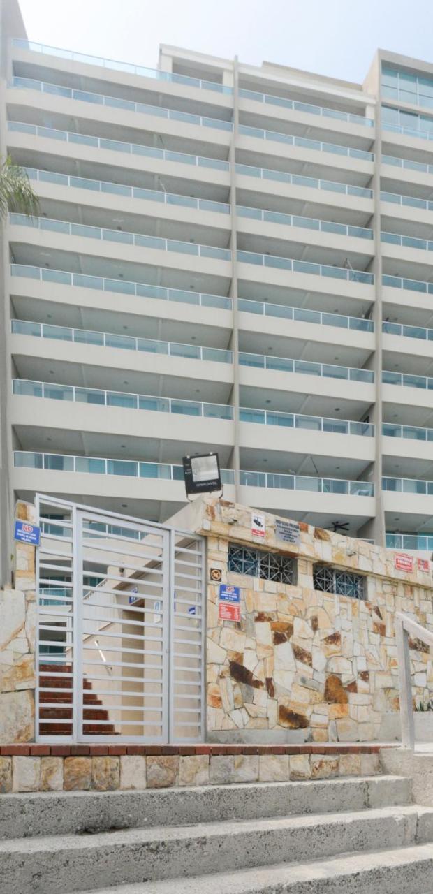 Ferienwohnung Lindo Departamento Al Pie De Playa Edificio Torre Oceanica Salinas  Exterior foto